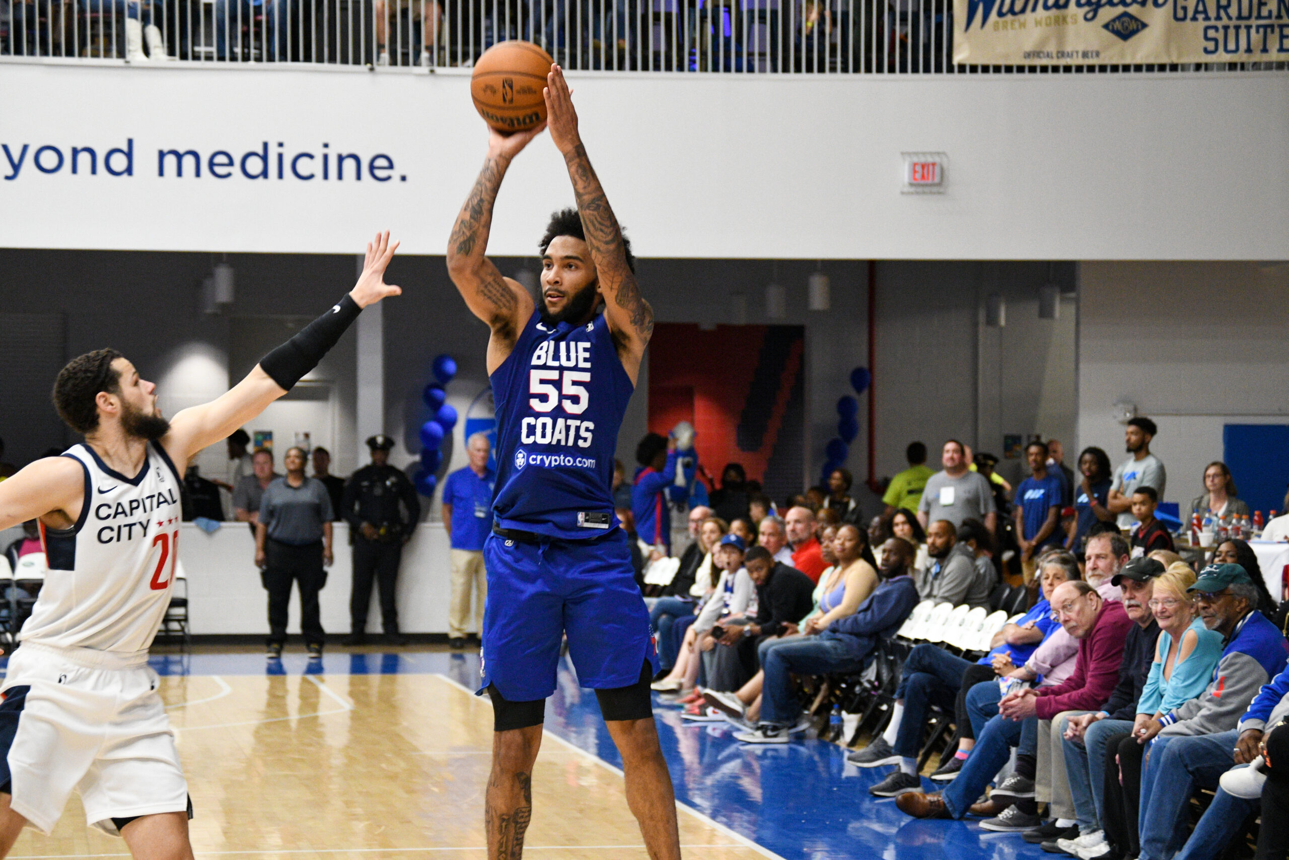 Delaware Blue Coats fall to Capital City Go-Go in home opener